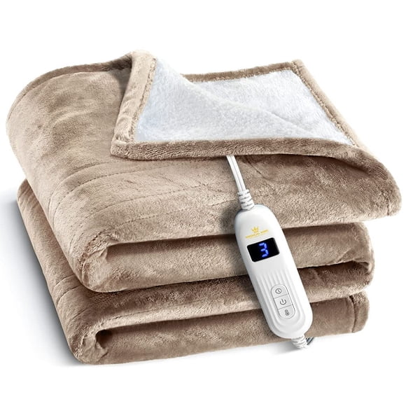 Manta Eléctrica Medical King 127x152 cm 10 Niveles Beige