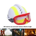 thumbnail image 4 of Adjustable Rescue Helmet Work At Height Safety Hard Hat with Light Slotted Ventilated PC for Forest Firefighting Traffic Accident Rescue, 4 of 7