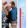 thumbnail image 3 of Compatible with Oppo A54 5G Case Shockproof Ultra Slim Oppo A54 5G Case for Women Men Silicone Liquid Soft Anti-Scratch Protective Case (Red), 3 of 14