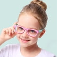 thumbnail image 4 of Lunettes Plates de Protection contre les Radiations Lunettes de Téléphone d'Ordinateur Anti-Uv Lunettes de Protection UV pour Enfants Lunettes Anti-Rayons Bleus, 4 of 9