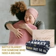 thumbnail image 2 of Cancer Care Gifts for Women, Get Well Soon Gifts Blanket for Her Him, Cancer Fighter Inspirational Quote Chemo Patient Gift - Meaningful Caring Message Battle Blanket, 2 of 5