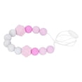 thumbnail image 4 of Collar de dentición de silicona, collar de dentición infantil, collar de dentición para niños pequeños, collar de dentición para bebé, funcionalidad versátil, 4 of 9