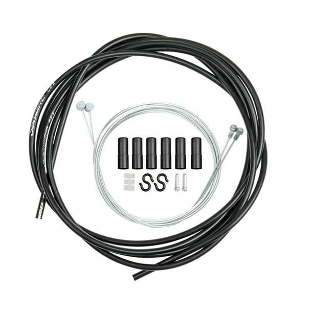 NUOLUX Bike Universal Brake Cable and Housing Set (Black)