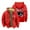 Red, variant on Kevin Gates Luca Brasi 4 Zipper Jacket Unisex Long Sleeve Thickened Winter Parka Streetwear Coat
