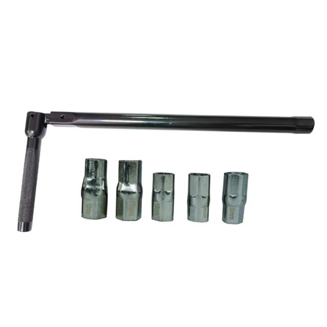 Juego de tuercas traseras de fontanero de 8-13mm, herramientas manuales, herramienta de extracción, llave profesional de ahorro de esfuerzo para Grifo Negro