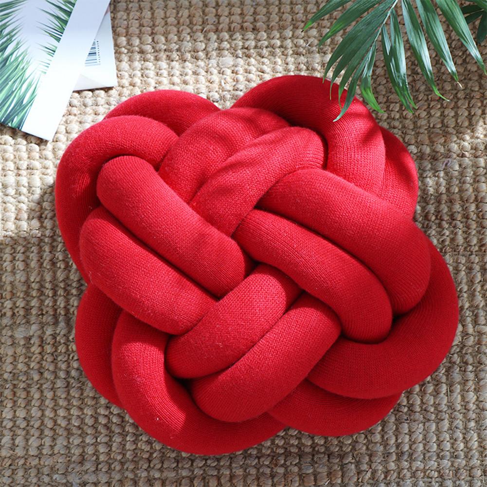 Creative Soft Knot Cushion, Knotted Ball Pillow Home Sofa Office Decor
