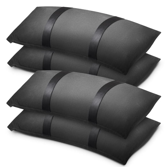 Bolsas de arena para base de paraguas de 90,7 kg, 4 paquetes de 200 libras