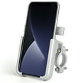 thumbnail image 3 of SPRING PARK Universal Motorcycle Bike Bicycle Electric Scooter Cell Phone Holder 360 Rotary Mount Handlebar GPS Aluminum Alloy Rack Bracket, 3 of 7