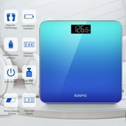 RENPHO Highly Accurate Digital Body Weight Scale, 400 lb, Gradient-Blue