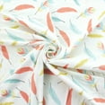 thumbnail image 2 of Tribal Feathers DBP Fabric - Double Brushed Polyester 4 Way Stretch -  1/2 yard, 2 of 3