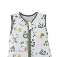 thumbnail image 4 of Xdegoge Newborn Sleep Sacks 0-6 Months Wearable Blanket Breathable Sleeveless Sleeping Bag for Boys Girls Secure Front Zip with Chin Guard, 4 of 5