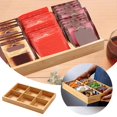 thumbnail image 2 of HBFAGFB Wooden Tea Bag Organizer with 6 Slots, Countertop Holder Box, 2 of 6