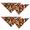 2Halloween-24, variant on Vintage Halloween Dog Bandanas 2 Pack, Gothic Spooky Adjustable Pet Scarf with Skull Pumpkin Black Cat Pattern