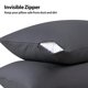 thumbnail image 2 of Protectores de almohada Shunjie.Home, 100% algodón, satén de 600 hilos, paquete de 4 unidades, 2 of 6