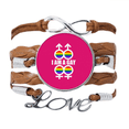 thumbnail image 1 of I Am A LGBT Rainbow Bracelet Chain Rope Ornament Wristband, 1 of 3
