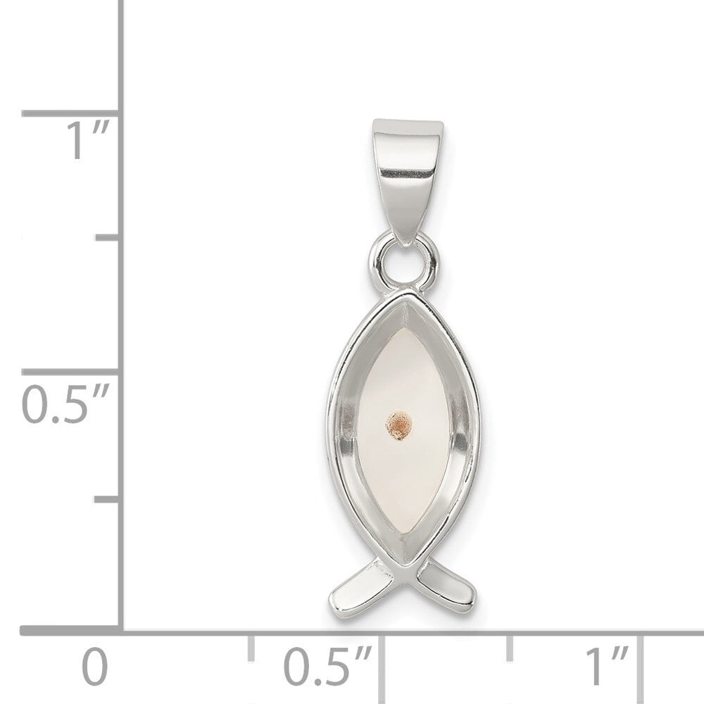 Beautiful Sterling Silver Polished Enameled Gecko Chain Slide Pendant