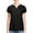 Black, variant on Spencer Womens Summer Tops Casual V Neck T Shirts Short Sleeve Shirts Loose Blouse Flowy Tops Plus Size Tee "S,Black"