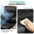 thumbnail image 4 of Dhole Executive Ergonomic Office Chair - High Back Mesh Desk Chair with Lumbar Support, 4D Armrests, Tilt Function & Breathable Mesh for Home Office (Black), 4 of 10