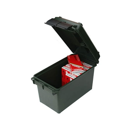 MTM AMMO CAN 50 CALIBER 7.4 X13.5 X 8.5 POLY GREEN