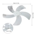 thumbnail image 2 of WEUVEB Cuchillas De Ventilador De Y Pie En Aluminio Plateado, Reemplazo Universal Con Operación Silenciosa, 2 of 8
