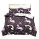 thumbnail image 2 of Juego de funda de edredón ANGGREK Ropa de cama con estampado de unicornio Tamaño Twin, Queen, King, 2 of 5