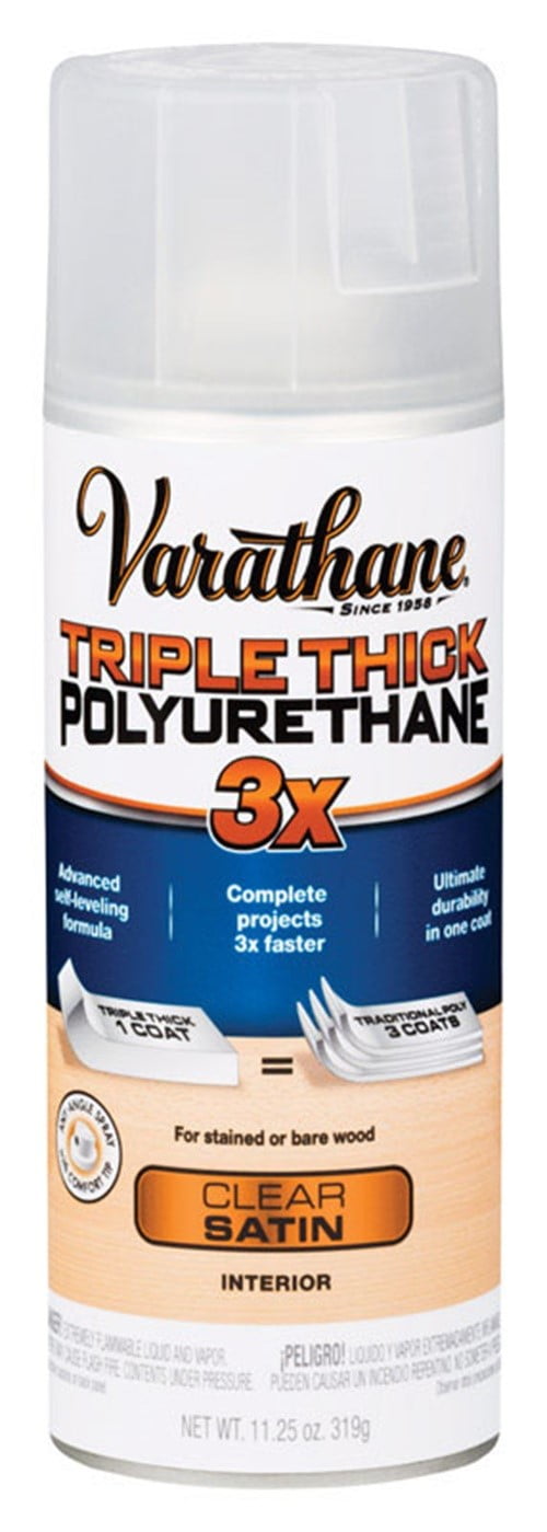 Varathane Satin Clear WaterBased Polyurethane 11.25 oz