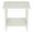 Eggshell White, variant on Shine Company Rectangular Wood End Table Indoor/Outdoor Side Table in Beige