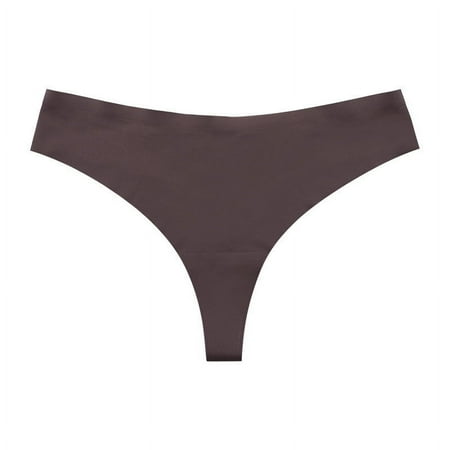 MuZeFu Underwear for Women Hipster Women s Sexy Lingerie Solid Color Seamless Briefs Panties Thong Underwear