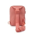 thumbnail image 4 of Reebok Women's Grove Crossbody Bag Nylon Canyon Coral Soft Ecru, 4 of 4