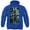 Royal, variant on Game of Thrones Hodor Unisex Adult Pull-Over Hoodie,Black, X-Large