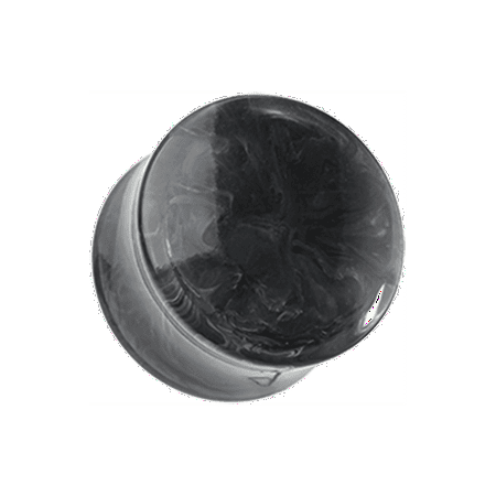 

Lava Infused Double Flared Ear Gauge Plug