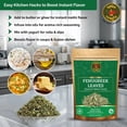 thumbnail image 3 of Spice Magic Fenugreek Leaves (Kasuri Methi) 2 oz (75 g) | Dried Aromatic Herb for Cooking, Seasoning & Flavoring | 100% Natural., 3 of 7