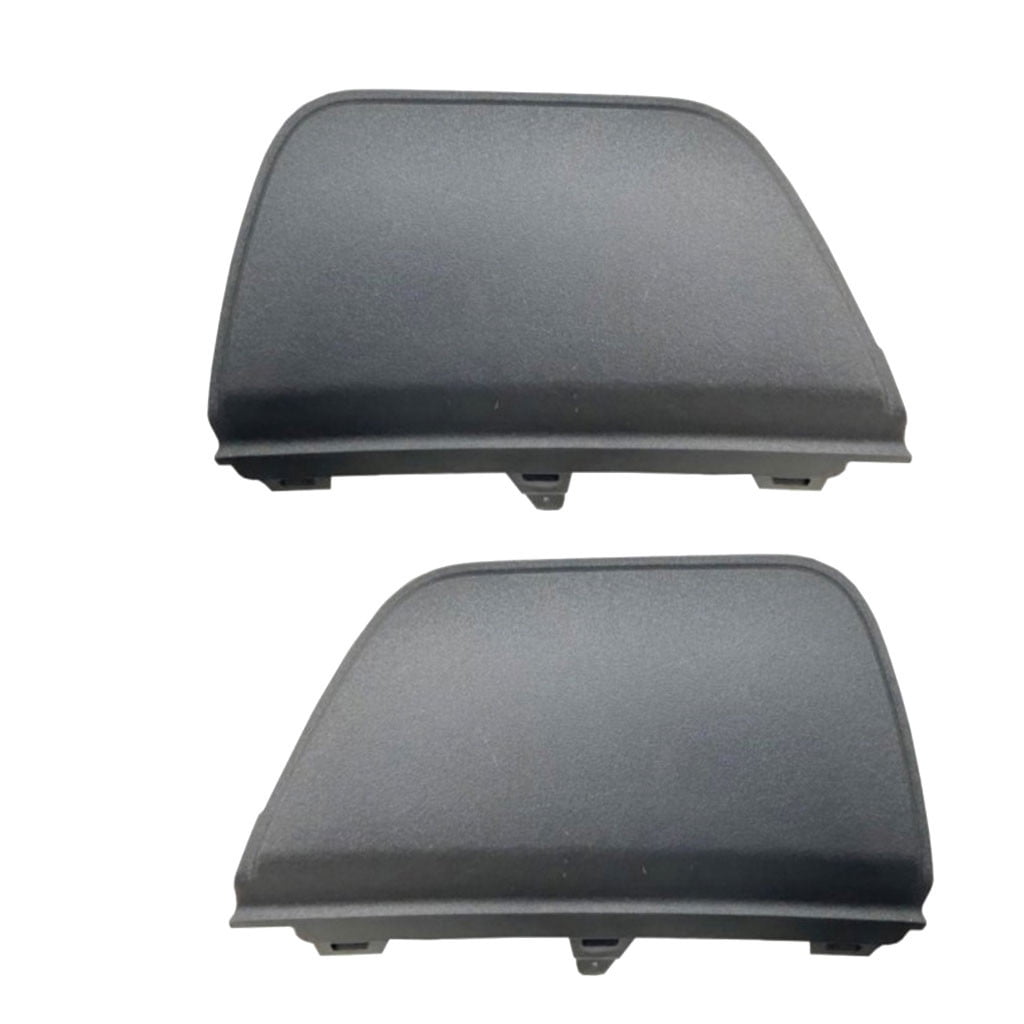 For Ford F-150 2021 2022 Tow Hook Cover Driver and Passenger Side | Pair | Front | Textured Black | Replacement For FO1029114, FO1029113 | 191275822265, 191275822258