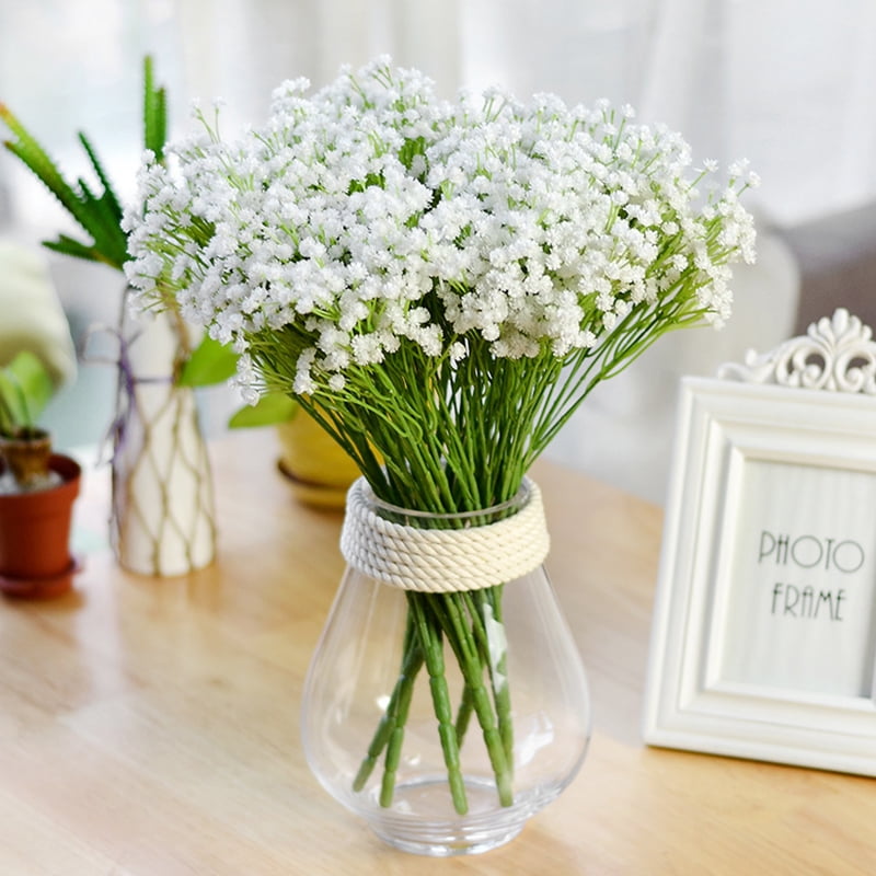 1 bunch artificial fake gypsophila baby's breath flower plant home wedding  decor | Walmart Canada