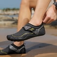 thumbnail image 1 of Zapatos Acuáticos Aqua Shoes Zapatillas de buceo transpirables para caminar en el lago (negro 44) Likrtyny  Para Estrenar, 1 of 5