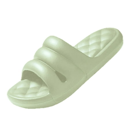 

MEGAWHEELS Bathroom Slipper Non-Slip Open Toe Super Soft Thick Sole Sandals