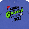 thumbnail image 4 of Inktastic Going Golfing with My Uncle- Kids Golf Youth T-Shirt, 4 of 5