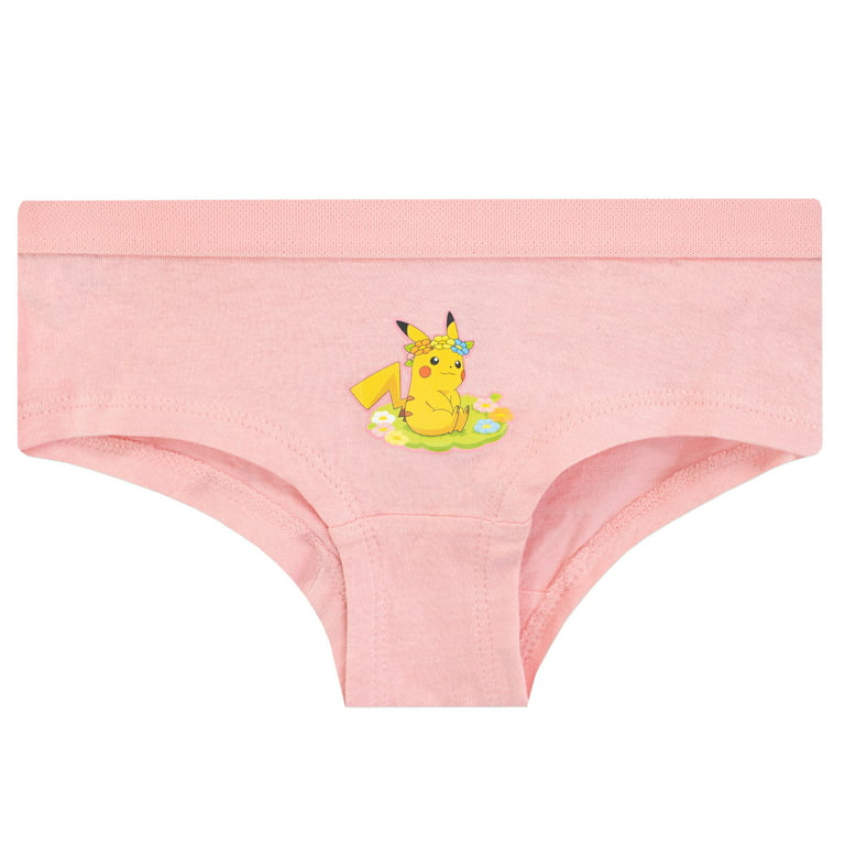 Pokemon Girls Underwear Pack of 5 Pikachu 6-14