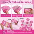 thumbnail image 5 of 16 Bounces Surprise Explosion Gift Box, Folding Bouncing Exploding Gift Box, Pop up Money Boxes for Cash Gift, Pop Open Gift Box for Birthday Valentine Women Men (Pink, I Love You), 5 of 7