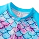 thumbnail image 3 of Traje de baño de manga larga para niños Traje de baño de una pieza con protección solar para playa para mujeres grandes, 3 of 6