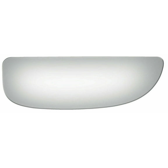 Lower Convex Passenger Side Replacement Mirror Glass for 03-14 Ford E-250 Econoline W/O Baking Plate