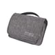 thumbnail image 1 of Neceser colgante para hombre, neceser para mujer, resistente al agua, neceser de viaje para hombres, niños, equipaje de mano, neceser de cosméticos para baño, vacaciones y deportes, gris, 1 of 5