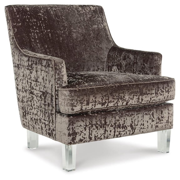 Signature Design by Ashley Contemporary Gloriann Accent Chair Charcoal