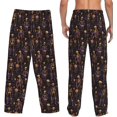 thumbnail image 3 of PISONIC Funny Mens Pajama Pants Lounge Men's Pajama Bottoms Soft Sleep Pants With Pockets Drawstring, 3 of 7