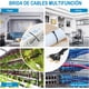 thumbnail image 4 of Cinchos de Plastico, Bridas para Cables para Electricidad, Bridas Multiusos, Cintillos de Plástico Nylon Autobloqueantes Resistente para Hogar, Exterior, 4 of 4