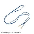 thumbnail image 3 of Unique Bargains 1 Pc Woven Rope Belt Elegant Pearl Braiding Adjustable Waist Cord Blue, 3 of 6