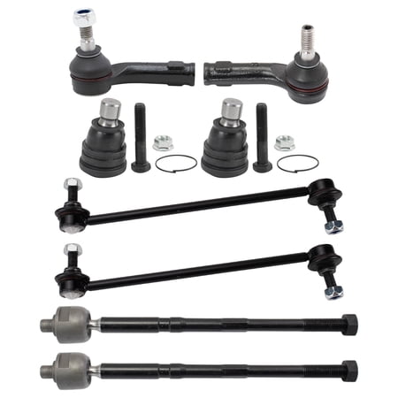 TRQ Front Steering & Suspension Kit Fits 2011-2018 Ford Fiesta PSA48896