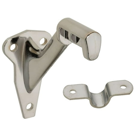 

New National Hardware N274-282 Traditional Heavy Die Cast Handrail Bracket Polished Chrome Each