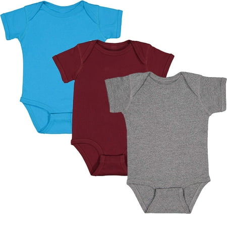 

Marky G Apparel Baby Rib Short-Sleeve Bodysuit (Pack of 3)