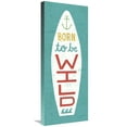 thumbnail image 1 of Global Gallery's 'Beach Bums Surf Board I' By Michael Mullan Stretched Canvas Wall Art, 1 of 4